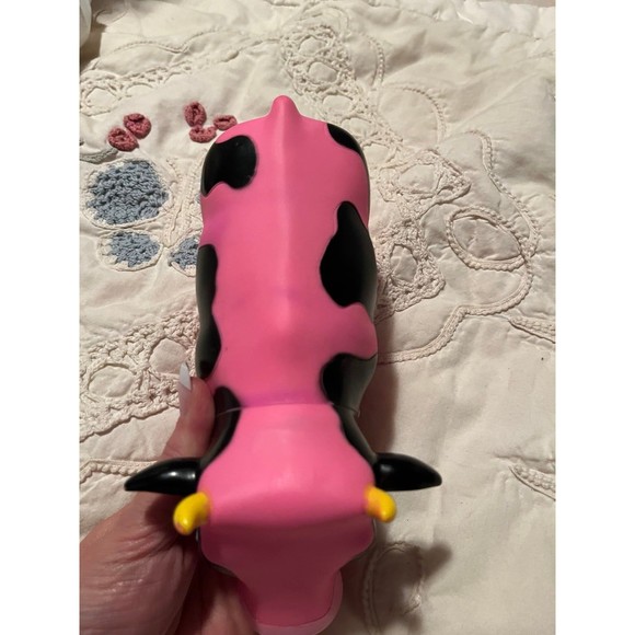 AniMolds“Hear Me Moo” Squishy Pink Cow - Picture 5 of 8